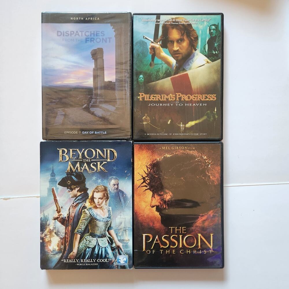 Lot of 13 Faith Based Religious DVD Movie God Christ Christian Kids Moral Church - Picture 3 of 5